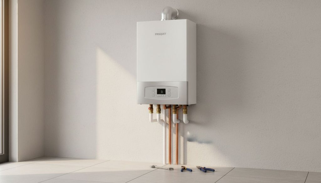 chaudière frisquet eau chaude mais pas de chauffage
