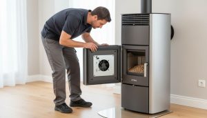 Code technicien poêle à pellet ETNA