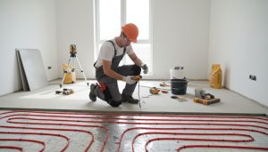 mise en chauffe plancher chauffant avant carrelage