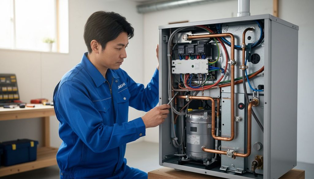 problème chauffe-eau thermodynamique hitachi