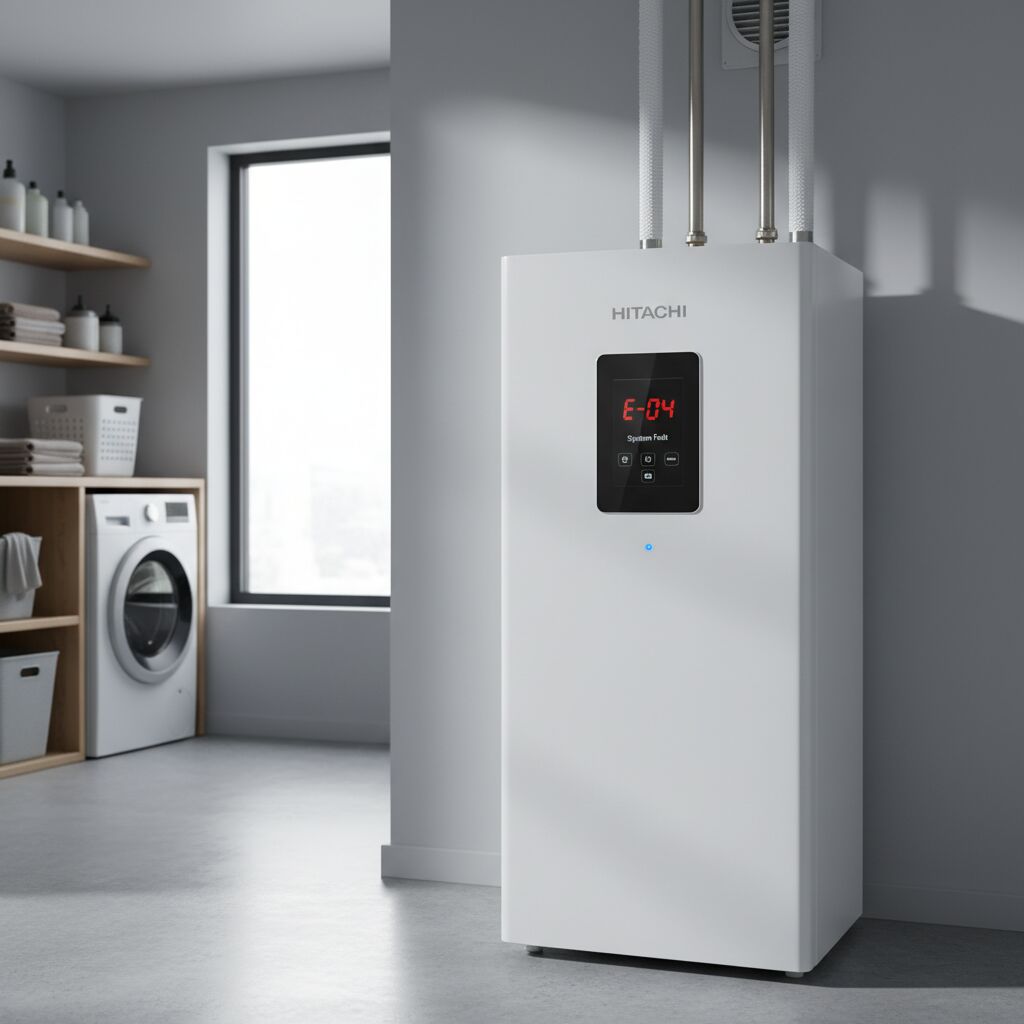 problème chauffe eau thermodynamique hitachi code erreur