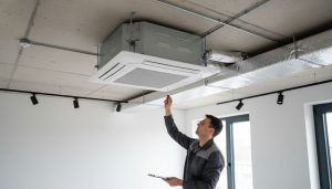 clim gainable ne souffle pas dans une pièce