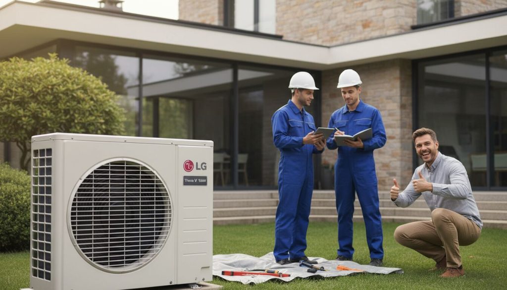 pompe à chaleur lg therma v 16kw avis