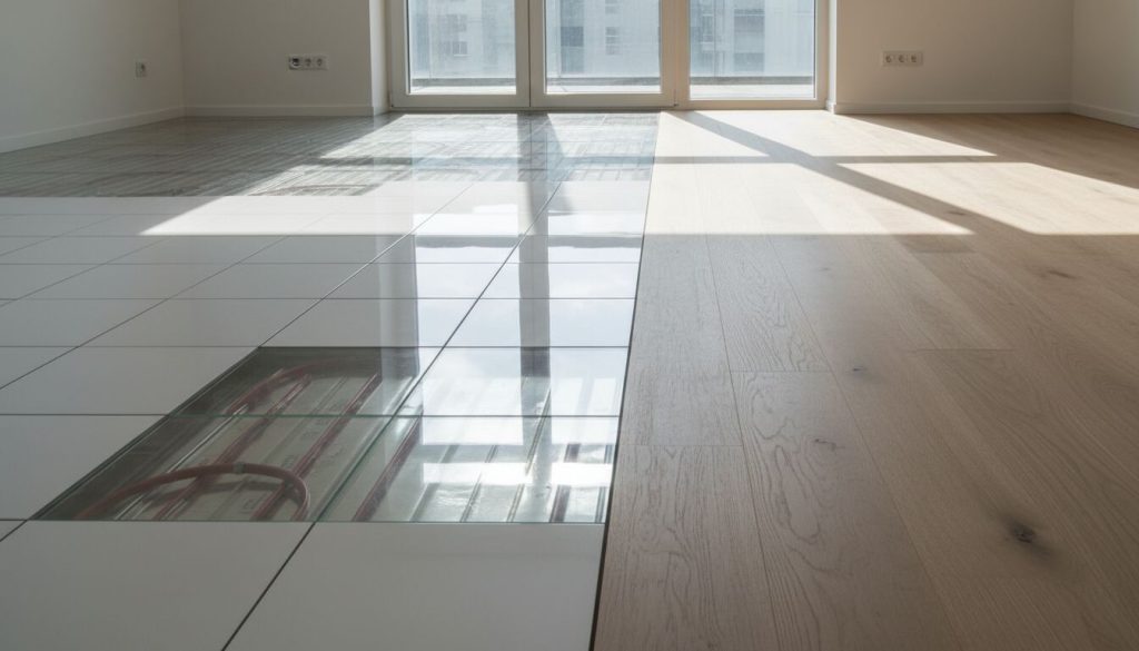 Découvrez si vous pouvez poser du parquet sur un chauffage au sol recouvert de carrelage, avec conseils pratiques et précautions à prendre pour une installation réussie.