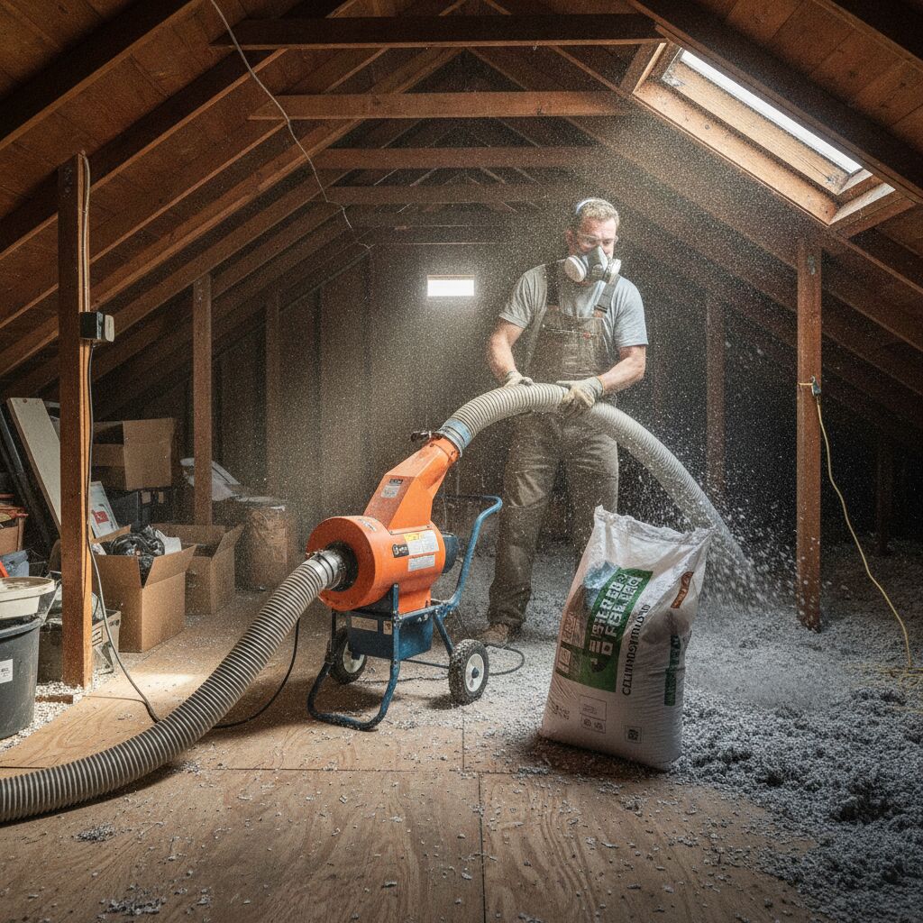 Où puis-je louer une machine à souffler de la ouate de cellulose ?